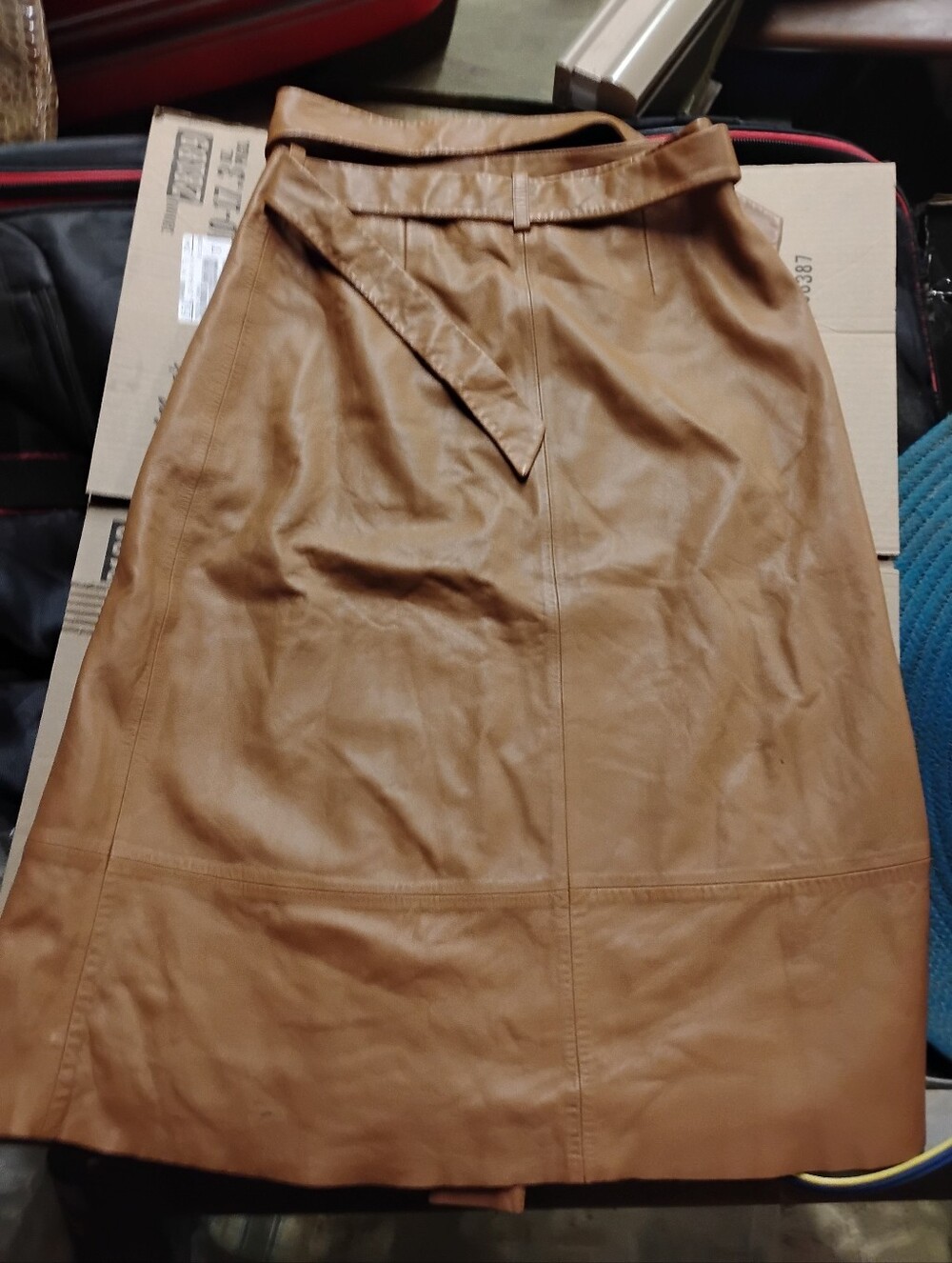 NWOT LINI Leather Skirt